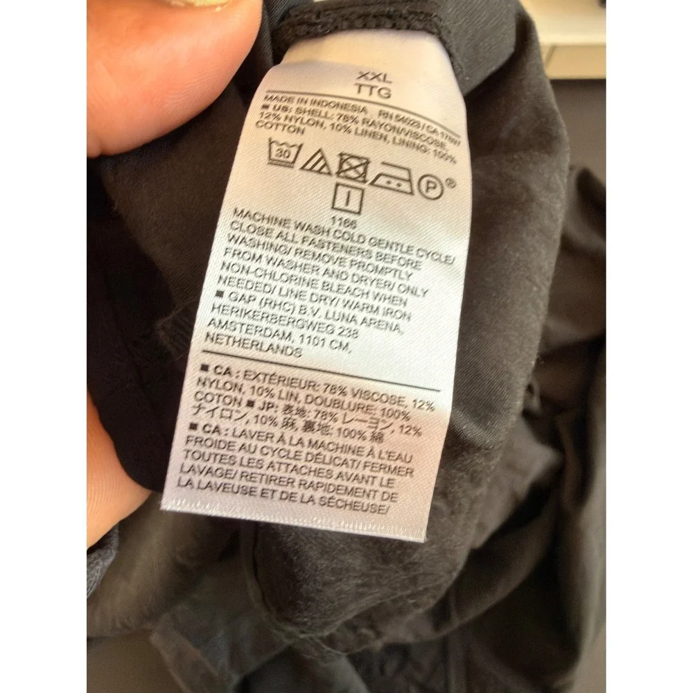 Banana Republic Sundress In Black